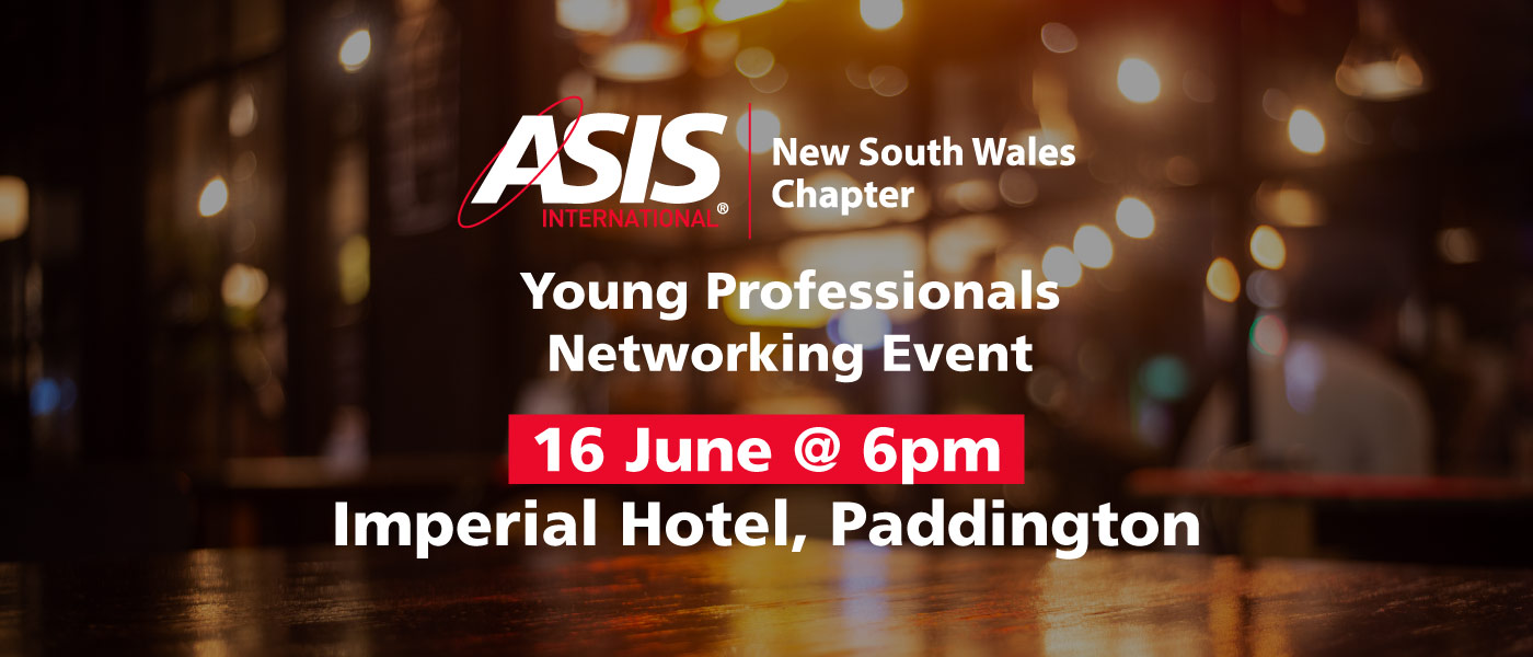 ASIS NSW Young Professionals After 5 Social Event