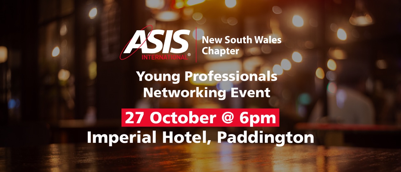 ASIS NSW Young Professionals ‘After 5’ Social Event