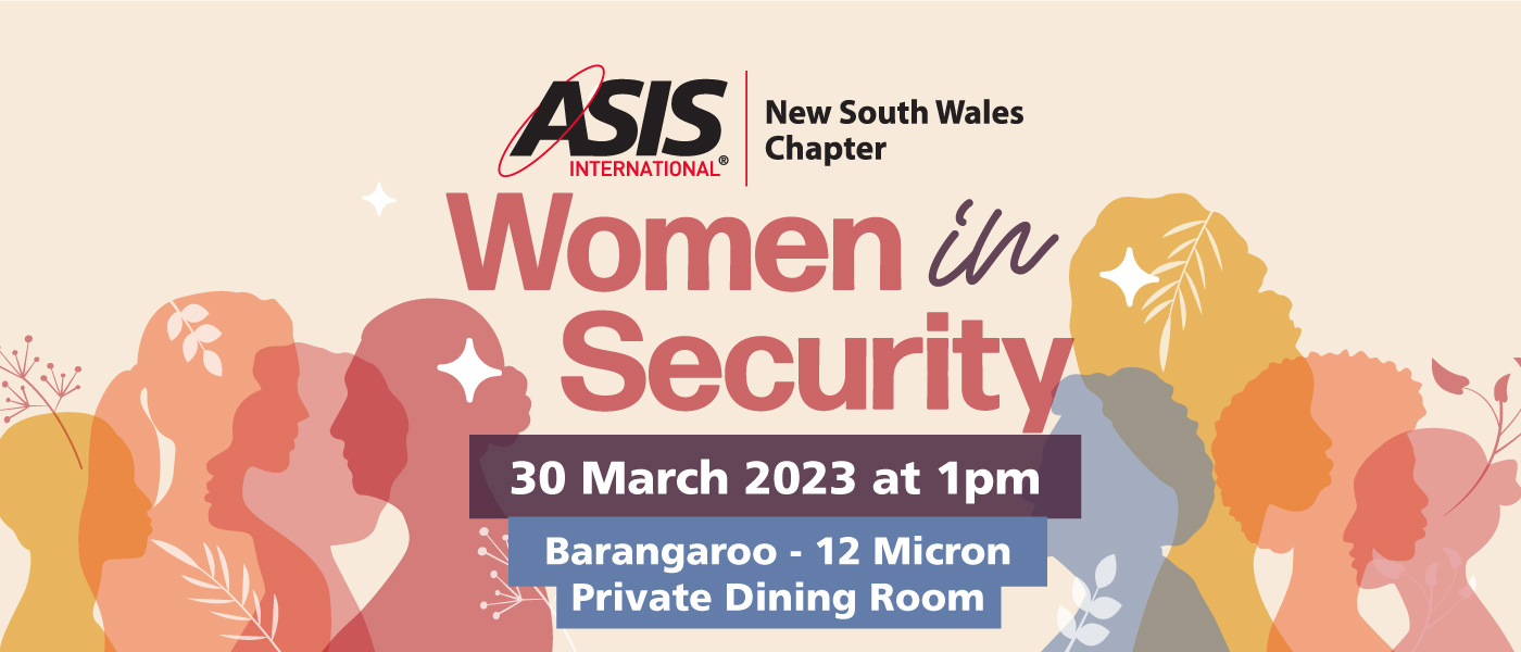 ASIS NSW Women in Security 2023